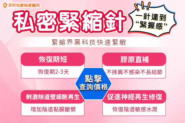 緊縮針一針多少錢？效果能維持多久